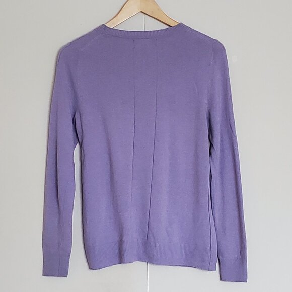 Banana Republic Merino-Cashmere Blend Long Sleeve Top - Picture 2 of 5